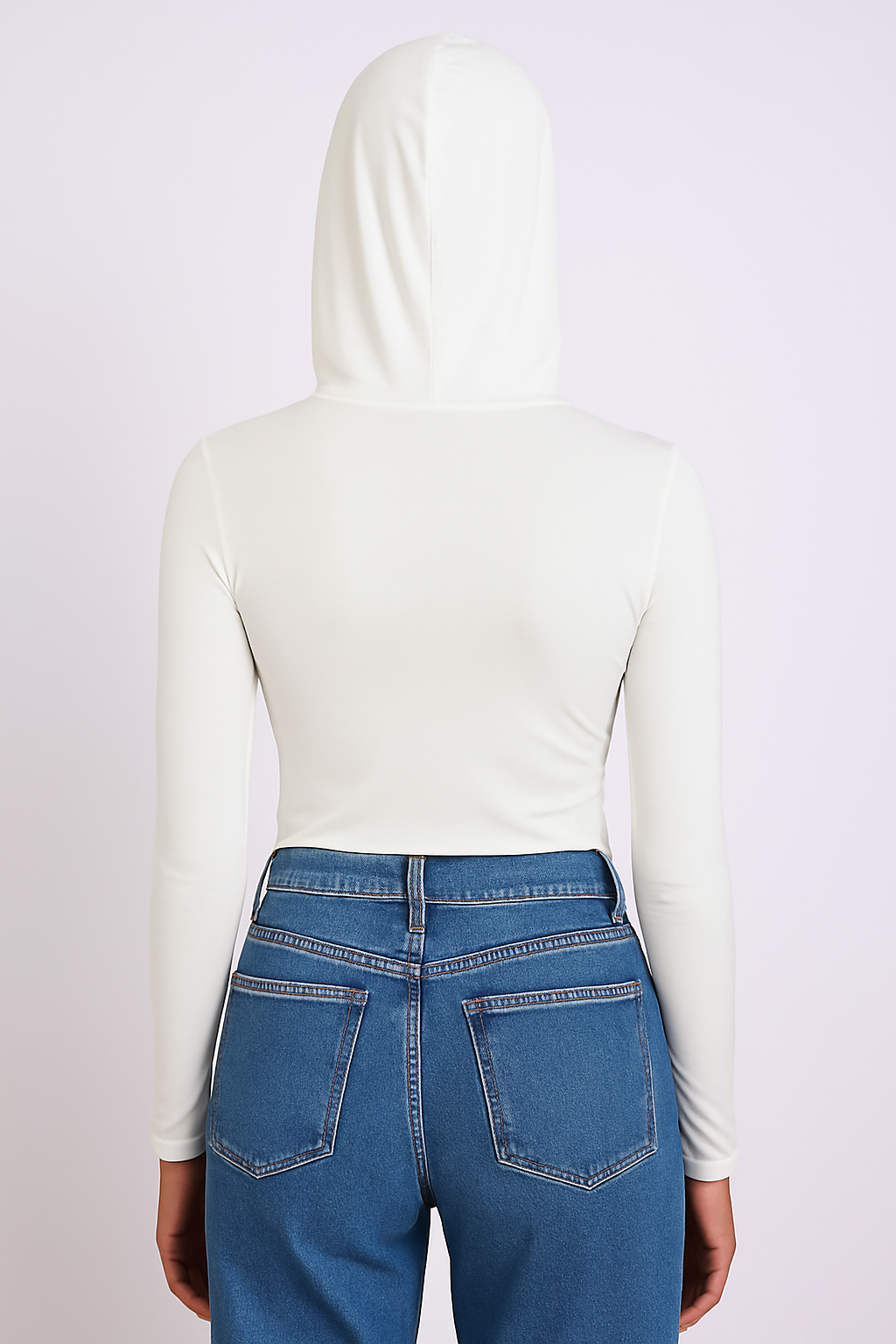Hooded Long-Sleeve Top